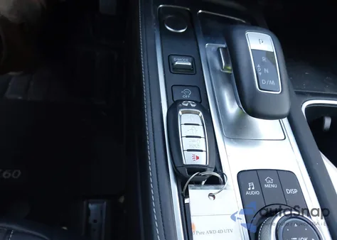 2023 Infiniti Qx60 Pure Awd z USA, uszkodzony, nr VIN 5N1DL1ES1PC368720